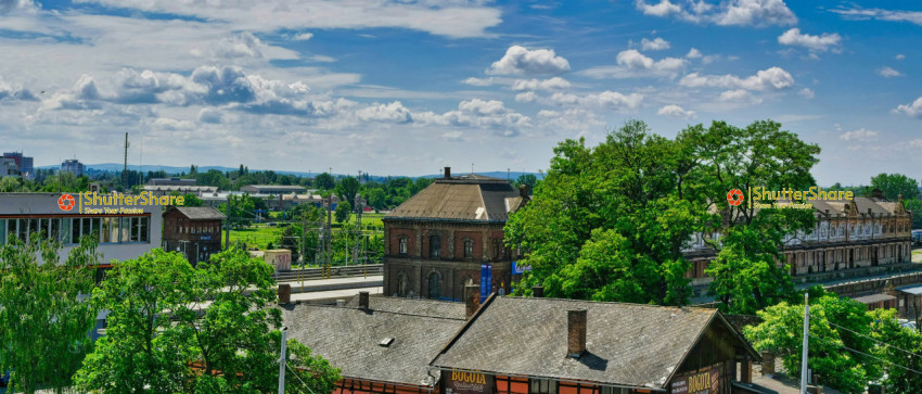 Historic and Modern Buildings - Brno, Czech Republic