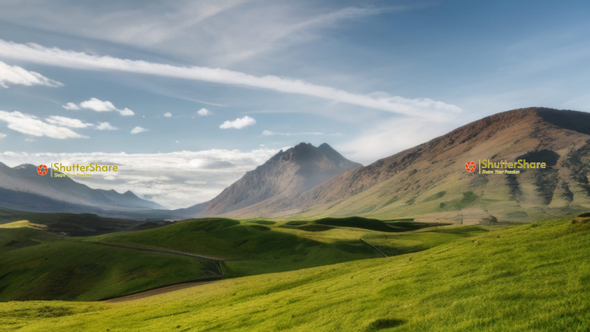 Serene Mountain Valley